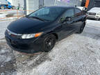 2012 Honda Civic Sdn 4dr Auto Sedan / Clean History/ Low KM 144K