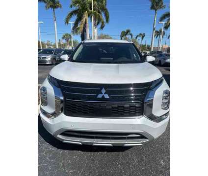 2024 Mitsubishi Outlander SEL is a White 2024 Mitsubishi Outlander SEL SUV in Fort Myers FL