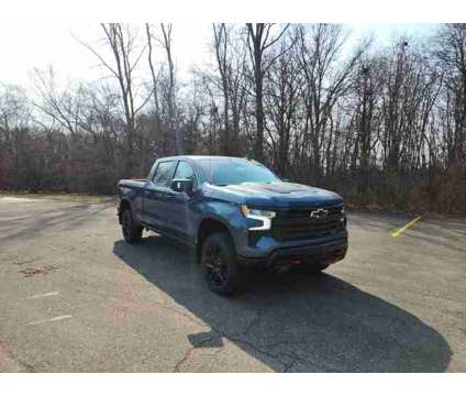 2024 Chevrolet Silverado 1500 LT Trail Boss is a Blue 2024 Chevrolet Silverado 1500 LT Truck in Monroe MI