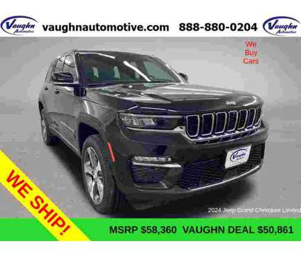 2024 Jeep Grand Cherokee Limited is a Black 2024 Jeep grand cherokee Limited SUV in Ottumwa IA
