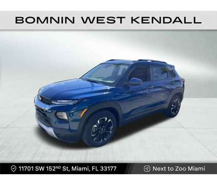 2021 Chevrolet TrailBlazer LT is a Blue 2021 Chevrolet trail blazer LT SUV in Miami FL