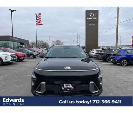 2024 Hyundai Kona SEL is a Black 2024 Hyundai Kona SEL SUV in Council Bluffs IA