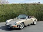 1986 Porsche 911 Carrera 2dr Convertible