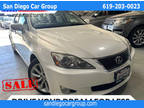 2010 Lexus IS 250 4dr Sport Sedan Automatic RWD