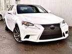 2014 Lexus IS 350 AWD F- SPORT / ONE OWNER / NO ACCIDENTS