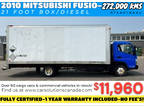2010 Mitsub Fusio Fe180***21 Foot Box***Fully Certified***