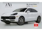 2021 Porsche Cayenne TURBO COUPE V8 RED LEATHER 22 IN WHEELS