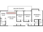 San Mateo Apartments - 3-Bedroom, 2 bathroom