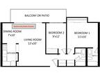 San Mateo Apartments - 2-Bedroom, 2-bathroom
