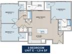 Franklin Square Apartments/Townhomes - 3 Bedroom Apartment