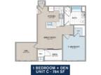 Franklin Square Apartments/Townhomes - 1 Bedroom With Den Apartment