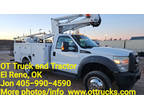 2011 Ford F-450 40ft Work Cable Telcom Fiber Bucket Truck 6.8L Gas