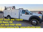 2016 Ford F-550 4wd 3200lb Crane 11ft Mechanics Lube Service Truck