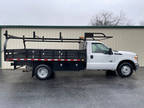 2015 Ford F-350 Super Duty 12ft Flatbed Ladder Rack 84 inch CA Great Truck