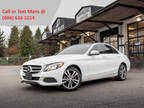 2017 Mercedes-Benz C-Class C 300 4MATIC Sedan with Luxury Pkg