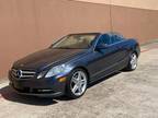 2013 Mercedes-Benz E-Class E 350 Convertible 2D