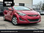 2016 Hyundai Elantra SE 4dr Sedan 6M