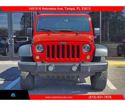 2015 Jeep Wrangler for sale is a Red 2015 Jeep Wrangler Car for Sale in Tampa FL