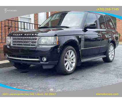 2010 Land Rover Range Rover for sale is a Black 2010 Land Rover Range Rover Car for Sale in Lilburn GA