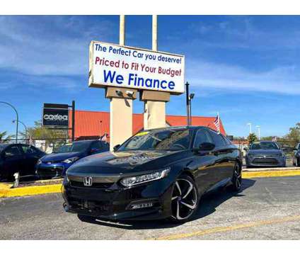 2018 Honda Accord for sale is a Black 2018 Honda Accord Car for Sale in Orlando FL