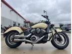 2017 Indian Scout Ivory Cream