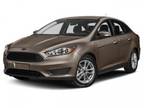 2018 Ford Focus SE 4dr Sedan