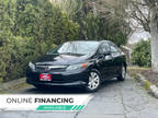 2012 Honda Civic LX 4dr Sedan 5A