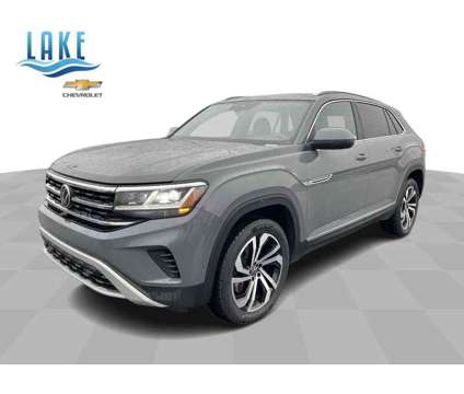 2021UsedVolkswagenUsedAtlas Cross SportUsed4MOTION is a Grey, Silver 2021 Volkswagen Atlas Car for Sale in Milwaukee WI