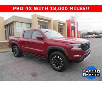 2022 Nissan Frontier PRO-4X is a Red 2022 Nissan frontier Car for Sale in Pulaski VA