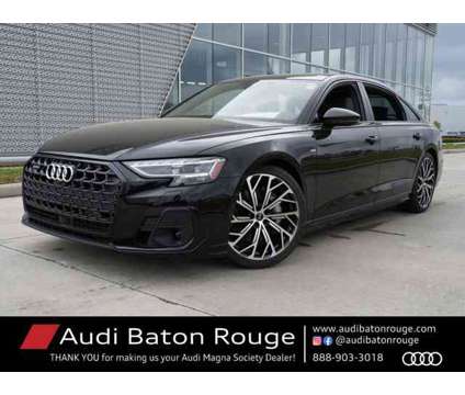 2024 Audi A8 is a Black 2024 Audi A8 4.2 quattro Car for Sale in Baton Rouge LA