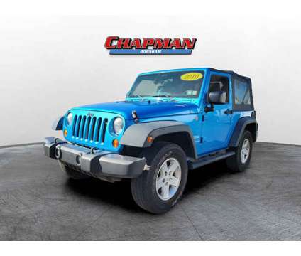 2010 Jeep Wrangler Sport is a Blue 2010 Jeep Wrangler Sport Car for Sale in Horsham PA