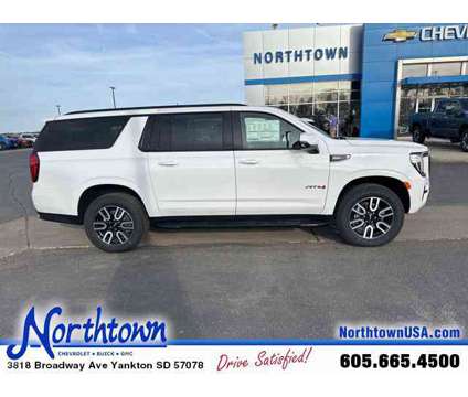 2024 GMC Yukon XL AT4 is a White 2024 GMC Yukon XL 1500 Trim Car for Sale in Yankton SD