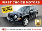 2013 Jeep Patriot Sport ~Automatic, Fully Certified with Warranty!!!