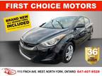 2014 Hyundai Elantra Gl ~Automatic, Fully Certified with Warranty!!!!~