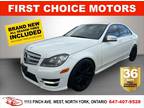 2013 Mercedes-Benz C-Class 4matic ~Automatic, Fully Certified with Warranty!!