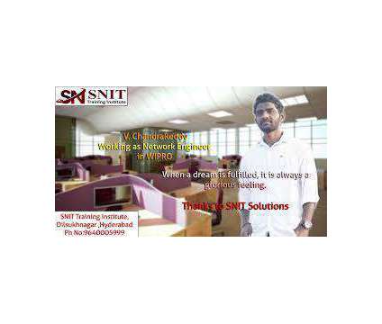 ccna training in hyderabad | SNIT Solutions is a Career Services service in Hyderabad AP