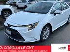 2021 Toyota Corolla LE; HEATED SEATS, SAFETY SENSE 2.0 ANDROID AUTO