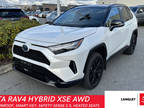 2023 Toyota RAV4 HYBRID XSE AWD; LEATHER, SUNROOF, SMART KEY, SAFETY SENSE 2.5