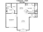 1 Floor Plan 1x1 - Hawthorne Ridge, Conroe, TX