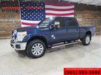 2013 Ford F-350 Super Duty SRW Lariat 4x4 Power Stroke Diesel Blue Financing -