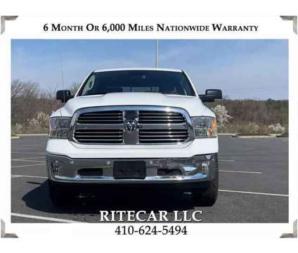 2019 Ram 1500 Classic Crew Cab for sale is a White 2019 RAM 1500 Model Car for Sale in Edgewood MD