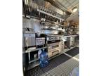 Mobile Food Truck Concession Trailer Restaurant Food Trailer with Deck Shipping