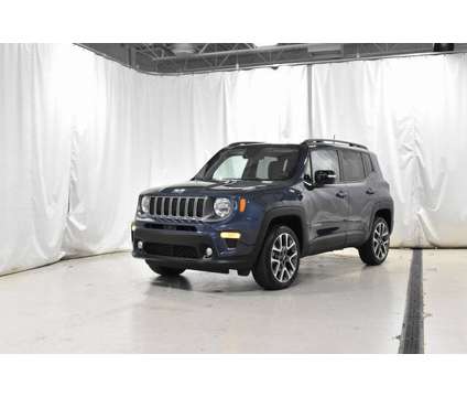 2022 Jeep Renegade Limited is a Blue, Grey 2022 Jeep Renegade Limited SUV in Monroe MI