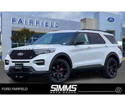 2024 Ford Explorer ST is a White 2024 Ford Explorer SUV in Fairfield CA