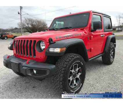 2021 Jeep Wrangler Rubicon is a Red 2021 Jeep Wrangler Rubicon SUV in Vandalia IL