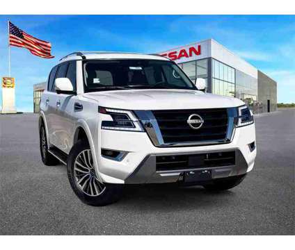 2024 Nissan Armada SL is a White 2024 Nissan Armada SL SUV in Baytown TX
