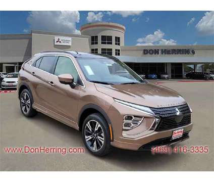 2024 Mitsubishi Eclipse Cross SEL is a Tan 2024 Mitsubishi Eclipse SE SUV in Plano TX