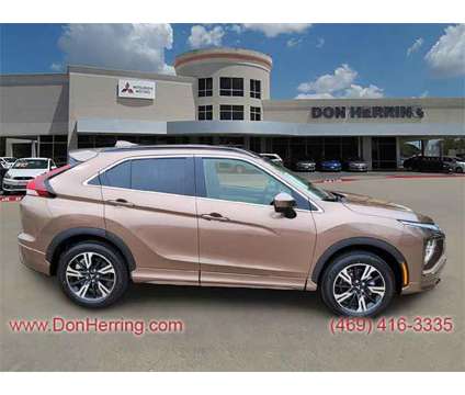 2024 Mitsubishi Eclipse Cross SEL is a Tan 2024 Mitsubishi Eclipse SE SUV in Plano TX