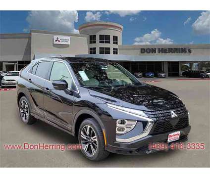 2024 Mitsubishi Eclipse Cross SEL is a Black 2024 Mitsubishi Eclipse SE SUV in Plano TX