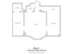 575 O'Farrell St - 1 Bedroom - Plan 2
